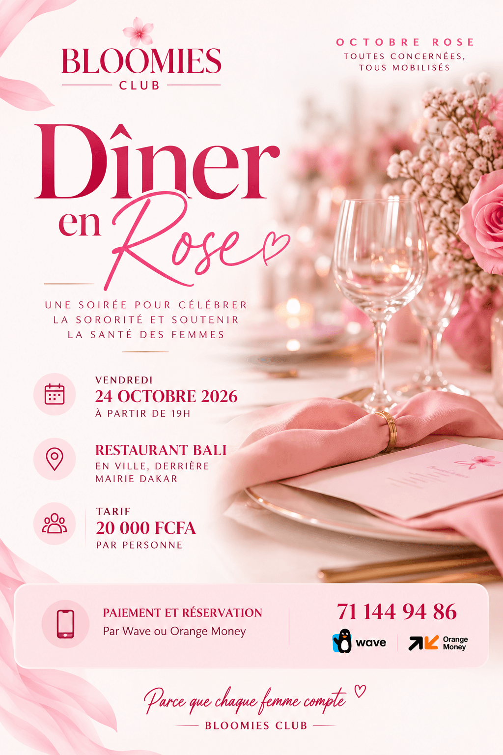 Chapitre 6 - 🎀 DÎNER EN ROSE